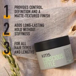 KMS Conscious Style Styling Putty 75ml -Haarverzorging Verkoopwinkel 4044897750224 2