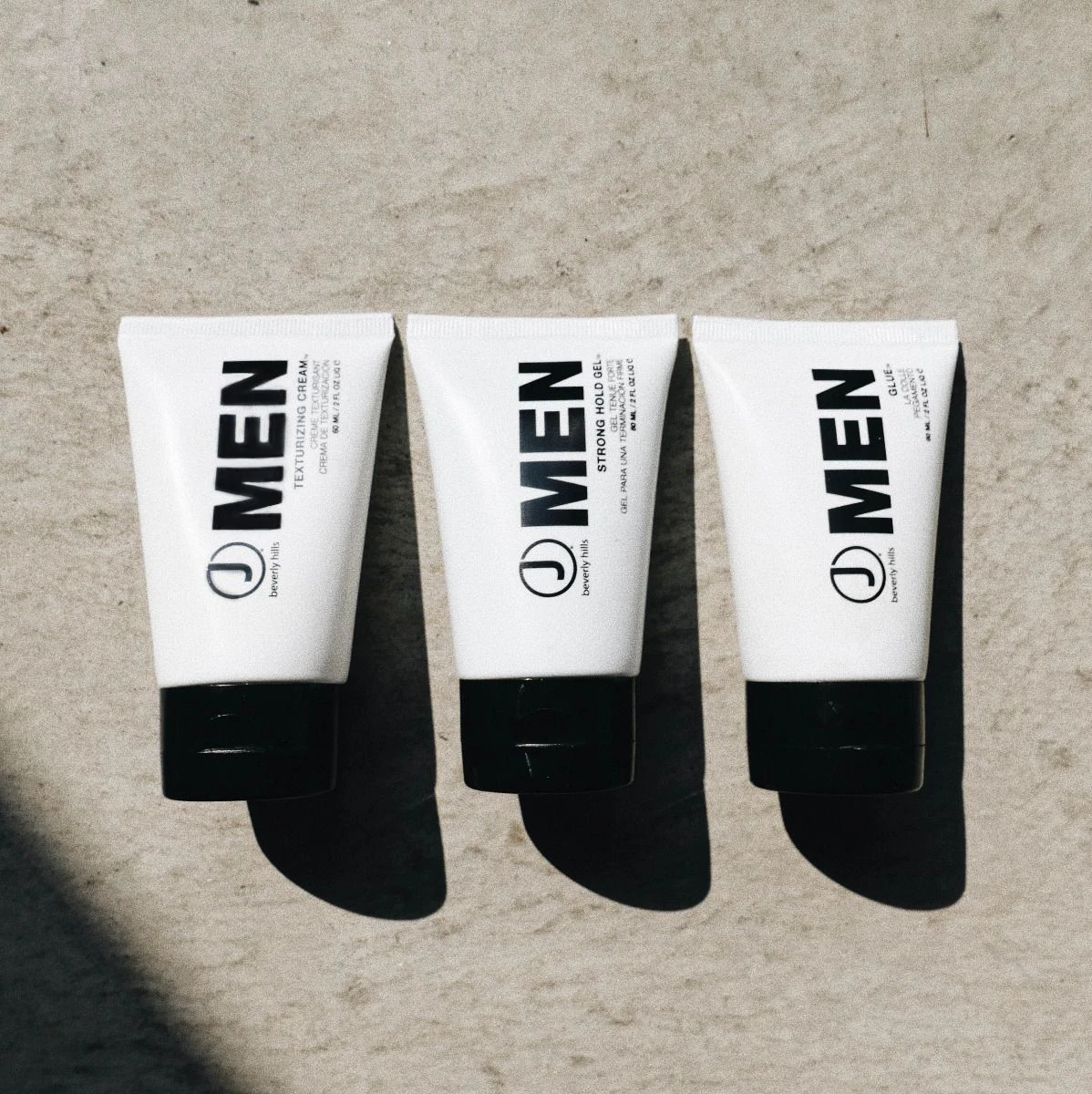 J Beverly Hills MEN Strong Hold Gel 60ml 2 J Beverly Hills MEN Strong Hold Gel 60ml - Afbeelding 2