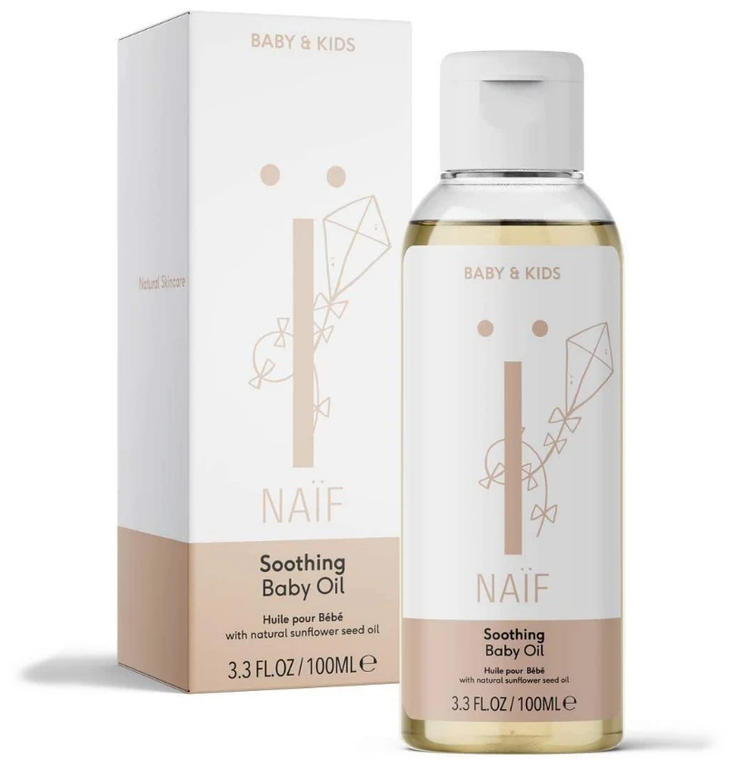 Naïf Baby & Kids Soothing Baby Oil 100ml 1 Naïf Baby & Kids Soothing Baby Oil 100ml