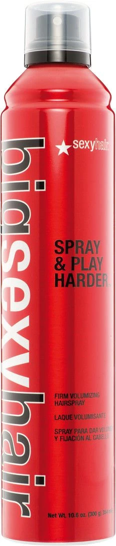 Sexyhair Spray & Play Harder Hairspray 300ml