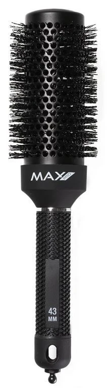 Max Pro Ceramic Styling Brush Zwart 43mm