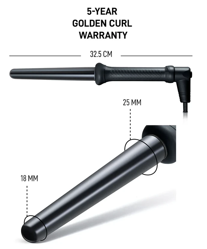 Golden Curl Hair Curler The Deutschland 2 Golden Curl Hair Curler The Deutschland - Afbeelding 2