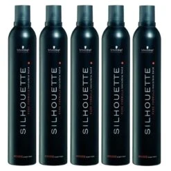 10x Schwarzkopf Silhouette Super Hold Mousse 500ml