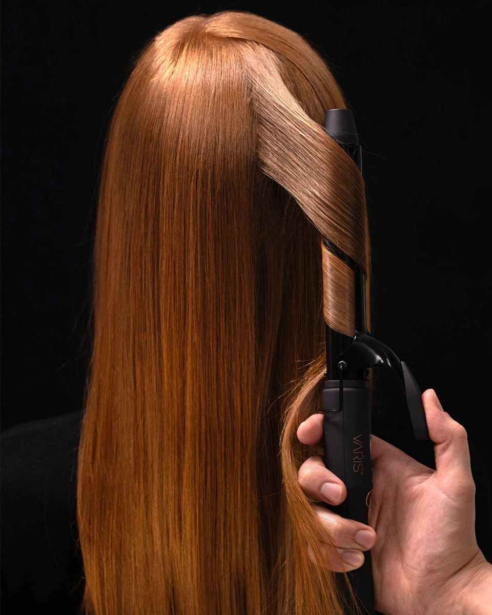 Goldwell Varis Curling Iron System + Kerasilk Liquid Cuticle Filler + Kerasilk Repairing Shampoo 2 Goldwell Varis Curling Iron System + Kerasilk Liquid Cuticle Filler + Kerasilk Repairing Shampoo - Afbeelding 2