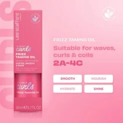 Lee Stafford For The Love Of Curls Frizz Taming Shine Oil 50ml -Haarverzorging Verkoopwinkel leestafford fortheloveofcurls frizzoilbox fop shopify 9c927df3 fb91 49d7 bca3 c1687d737232 990x