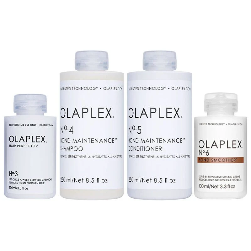 Beschadigd Haar Pakket Olaplex No.3 + 4 + 5 + 6 1 Beschadigd Haar Pakket Olaplex No.3 + 4 + 5 + 6