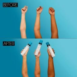 St. Tropez Self Tan Classic Mousse 120ml -Haarverzorging Verkoopwinkel st.tropez tan before after self tan classic mousse 1